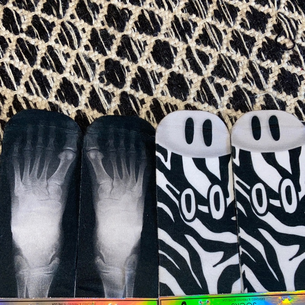 Monochrome Fun Women's Socks Set